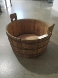 Large Wooden Washtub