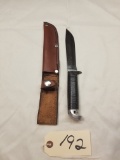 Western Marked Fixed Blade Knife