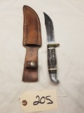 Western skinner fixed blade