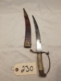 Vintage Bone handle dagger