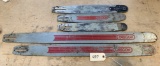 (5) Assorted Oregon Chainsaw Bars