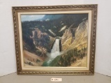 Ron Balaban Mountain Scene Oil Painting