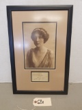 1912 Signed Portrait of Lady