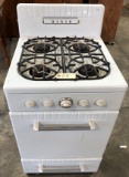 White Porcelain Dixie Stove