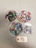 Large Assortment of Vintage Marbles