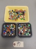 Large Assortment of Early Marbles