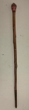 Late 1800's Dartmouth Indian Head Walking Stick