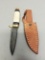 HANDMADE DAMASCUS FIXED BLADE