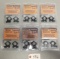 6 New Tasco matte scope rings sets,