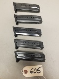 5 New Ruger SR9 9x19mm mags