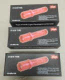 3 New Rechargeable Taser flashights,