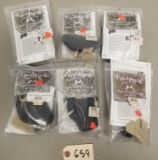 6 New Assorted Flashbang Holsters,