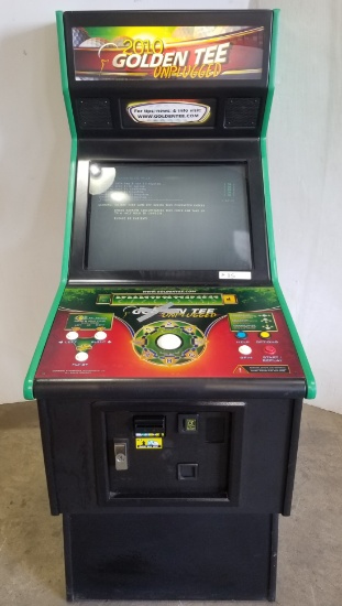 2010 Golden Tee Unplugged Arcade Machine