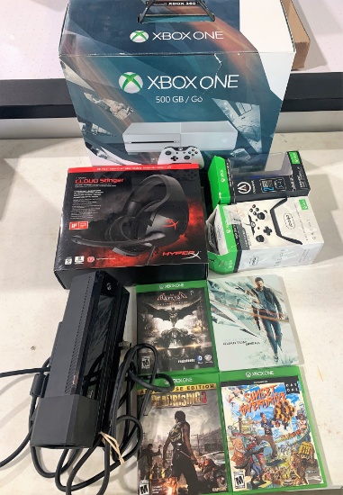 Xbox One, Headset, Controllers, Kinect & Games