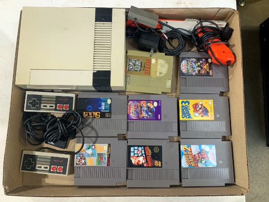 Complete NES System W/ Mighty Final Fight & More