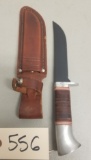 Western USA W36 fixed blade,