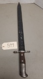 Swiss M1911 Pioneer saw back Bayonet,