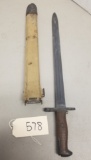 SA 1908 US marked Bayonet,