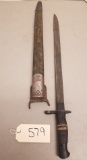 faintly marked 1917 Bayonet,