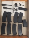 9 Winchester Wildcat 22LR mags & parts,