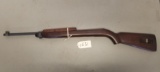 M1 Carbine wood stock and barrel,