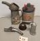 Vintage Oil Can/Oiler Lot