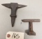 2-Blacksmith Hardy Tool/Stake Anvils