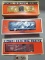 3-Lionel Freight Cars