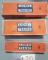 3-Vintage Lionel Train Cars