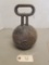 Large 40lb Vintage Dumbbell or Horse Tie,