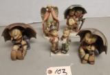 5-Assorted Goebel Hummel Figurines