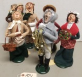 6-Byers Choice Carolers Figurines