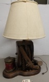 Vintage Western Style Table Lamp