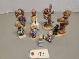 8-Goebel Hummel Figurines