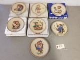 7-Assorted Goebel Hummel Plates