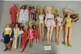 16-Assorted Vintage Barbie Dolls