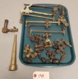 Early Brass Decorative Plumbing Valves