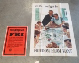 2 Original WWII posters,