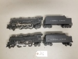 Lionel 2029 & 1666 Locomotives & Tenders