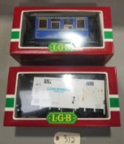 2-Lehmann Train Cars in Original Boxes