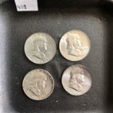 High Grade Franklin Halves,