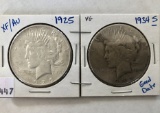 Peace Dollars,