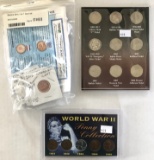 Obsolete World Cents, nickel set, cent set,