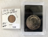 Lincoln Cent, Ike Dollar,