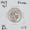 1913 Buffalo nickel,