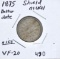 1875 Shield Nickel,