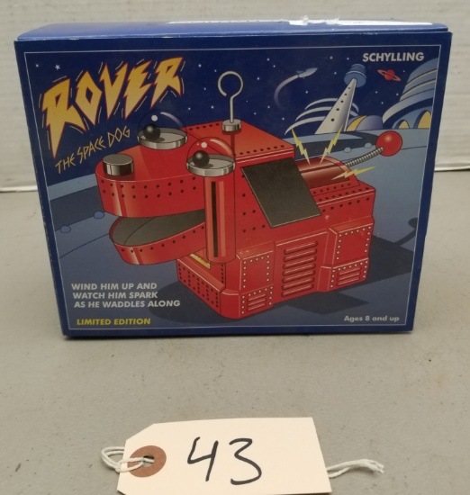 Rover the Space Dog Schylling Wind-Up Toy