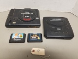 (2) Sega Genesis, (2) Games