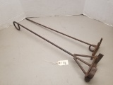 (2) Vintage Hand-Forged Cattle Brands