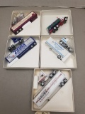 (5) Assorted Winross Collectable Trucks